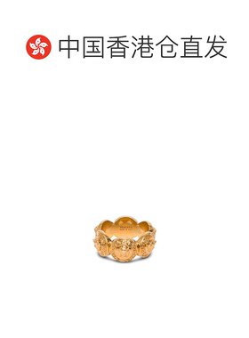 1h可退 香港直邮Versace 范思哲 女士 Tribute 美杜莎戒指 DG5G41