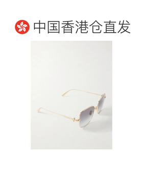 香港直邮DIOR 迪奥 女士 Tribales S1U 方形框镀金太阳眼镜 CD402