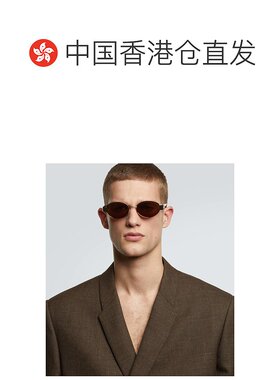1h可退 香港直邮Celine 思琳 男士 Triomphe 01 金属椭圆形新款