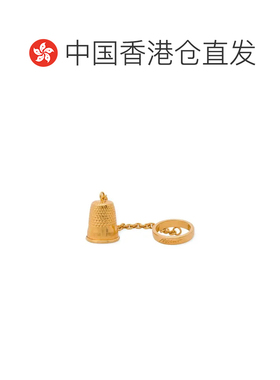 香港直邮MOSCHINO 女士项链 8487A91140606 AW2025 金色 Moschino