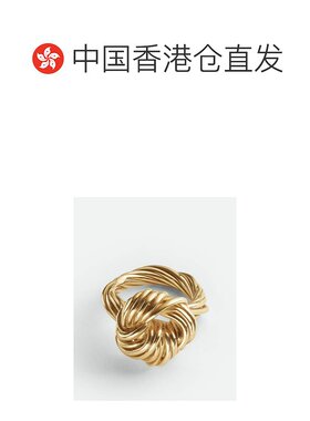 【99新未使用】香港直邮Bottega Veneta 徽标结环戒指 754298VAHU