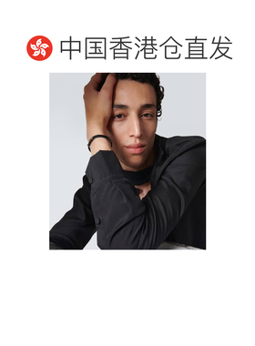 1h可退 香港直邮Saint Laurent 圣罗兰 男士 皮革手链 001124