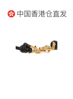 香港直邮Saint Laurent 圣罗兰 女士 CASSANDRE 皮革绳子手链 861