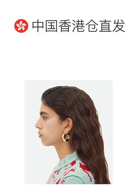 【99新未使用】香港直邮Bottega Veneta 扭纹圈形【付后1h可退】