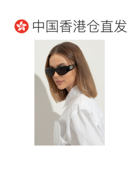 香港直邮BALENCIAGA 女士太阳镜 812629T00391000 SS2025 黑色