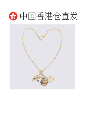 1h可退 香港直邮CHLOÉ 女士项链 CH25AJN03CB79DC AW2025 金色 吊