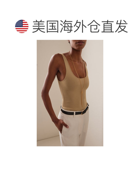 1h可退 香港直邮toteme 女士 镀金绳纹套索项链 metal金属色 舒适