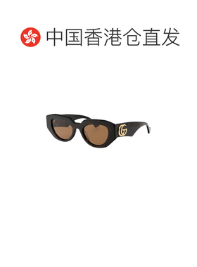 1h可退 香港直邮GUCCI 女士眼镜 GG1421S002 SS2026 花色 几何框