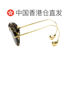 香港直邮Bottega Veneta 葆蝶家 女士 黑色 Drop 飞行员太阳镜