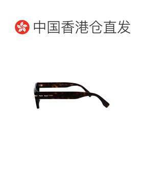 香港直邮Fendi 芬迪 男士 鞍棕色太阳镜 FE40215I52N
