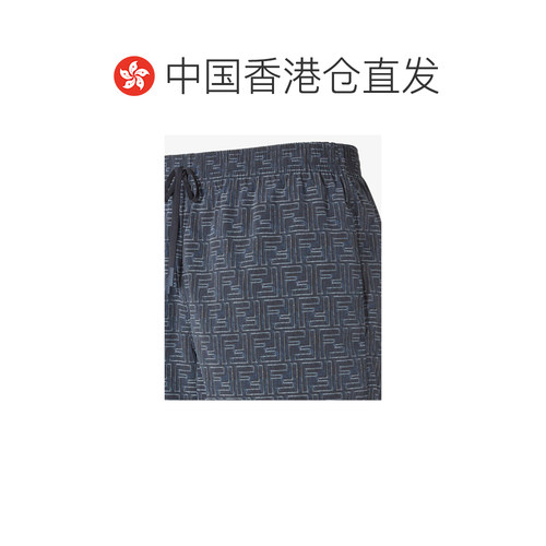 香港直邮Fendi 抽绳泳裤 FXB134AV65 - 图1