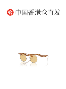 1h可退 香港直邮Prada 普拉达 女士 徽标太阳镜 PRA24S brown棕色