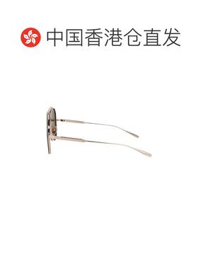 1h可退 香港直邮valentino 华伦天奴 女士 白金钛合金太阳眼镜 VL
