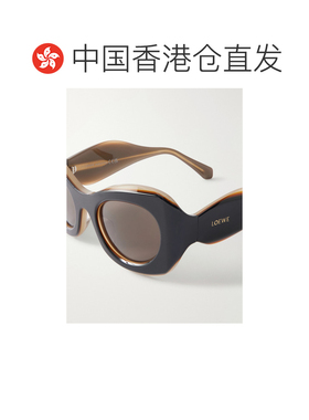 香港直邮LOEWE 罗意威 男士 + Paula's Ibiza 圆框醋纤太阳眼镜 L