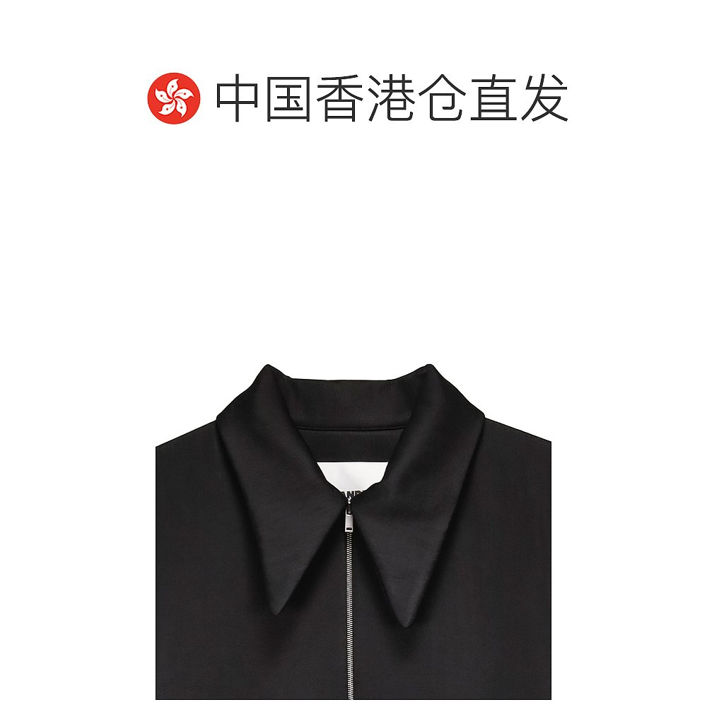 香港直邮Jil Sander 吉尔 桑达 女士 短袖翻领Polo衫 J02NC0183J2 - 图1