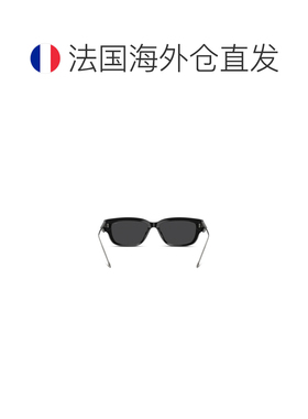 自营欧洲直邮Diesel迪赛 女士灰色醋酸纤维长方形太阳镜