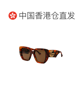 1h可退 香港直邮GUCCI 女士眼镜 GG0956S007 SS2026 花色 几何框