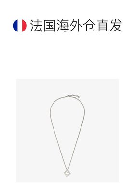 1h可退 欧洲直邮FENDI芬迪ForeverFENDI项链水晶锆石吊坠锁骨链