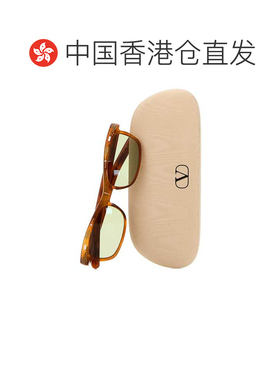 香港直邮valentino 华伦天奴 女士 棕色醋纤太阳眼镜 VG0044S0055