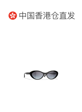 1h可退 香港直邮CHANEL 女士太阳镜 CH54161712S6 CO 灰色 Chanel