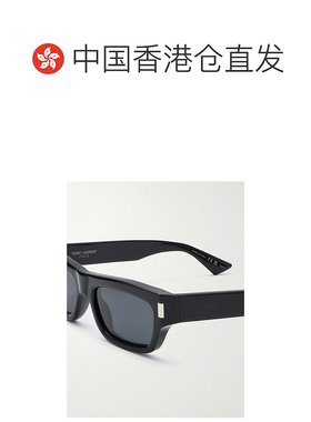 1h可退 香港直邮Saint Laurent 圣罗兰 男士 矩形框醋纤太阳眼镜