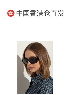 香港直邮Alaia 矩形太阳镜 AA0082S正品舒适防紫外线显脸小高级感