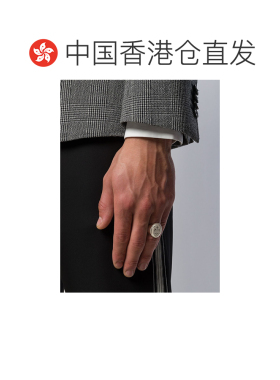 香港直邮ALEXANDER MCQUEEN 男士戒指 554494J160Y0446 AW2023