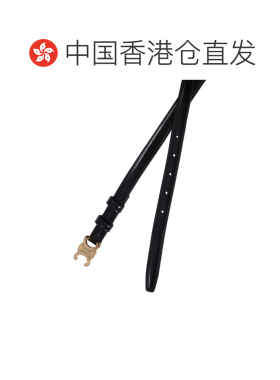 香港直邮CELINE 女士腰带 45AX63A0138NO CO 黑色【付后1h可退】