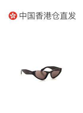 1h可退 香港直邮ALAIA 女士眼镜 AA0076S001 CO 灰色 猫眼形框太