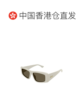 1h可退 香港直邮Chloe 蔻依 女士 矩形太阳镜 CH0299S white白色