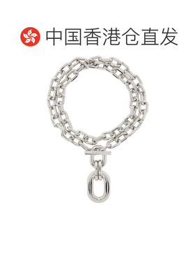 香港直邮Rabanne 女士 T字扣吊饰链式项链 20HBB0088MET077锁骨链