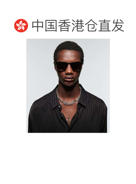 香港直邮Saint Laurent 圣罗兰 男士 圆形醋纤太阳眼镜 001124