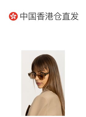 香港直邮Saint Laurent 徽标太阳镜 736432Y9956