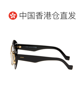 1h可退 香港直邮LOEWE 罗意威 女士 黑色 Double Frame 太阳镜 LW