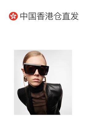 1h可退 香港直邮Celine 思琳 女士 大号方框太阳眼镜 black黑色