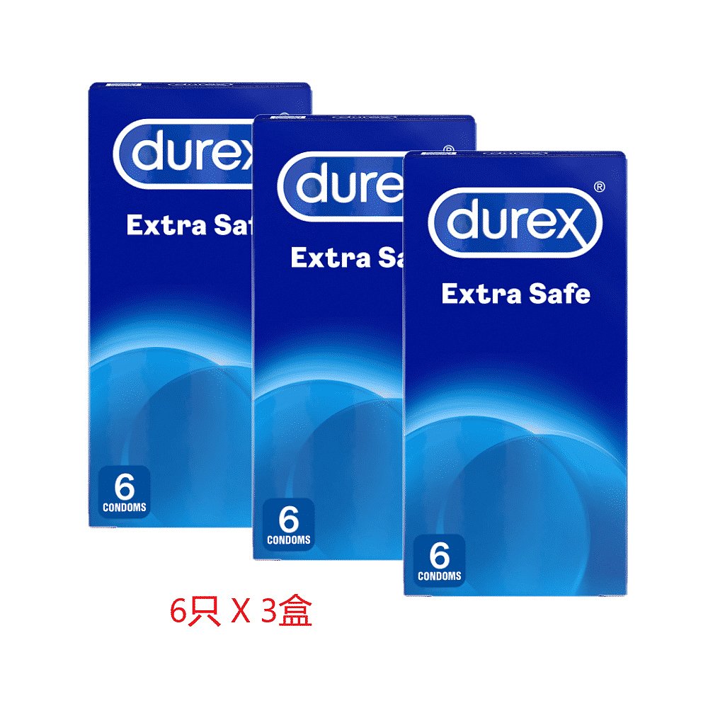 欧洲直邮英国药房DUREX杜蕾斯英国安全避孕套安全套6只3盒-图0