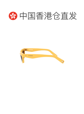 1h可退 香港直邮Jacquemus 女士 BANANA/ GOLD/ 棕色醋纤太阳眼镜