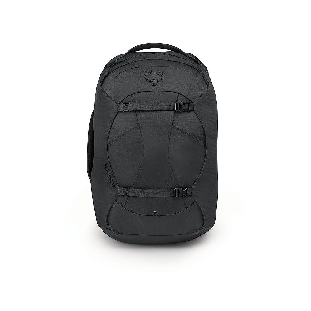 欧洲直邮Osprey Farpoint40 Travel Pack男士深灰炭色聚酯纤维旅 - 图0