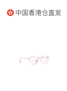 香港直邮BURBERRY 女士太阳镜 BE23654024 SS2025 白色 徽标平光