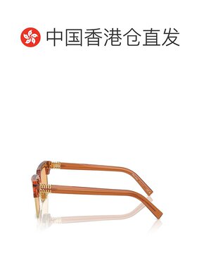 香港直邮Miu Miu 缪缪 女士 徽标太阳镜 MU10ZS brown棕色 舒适时