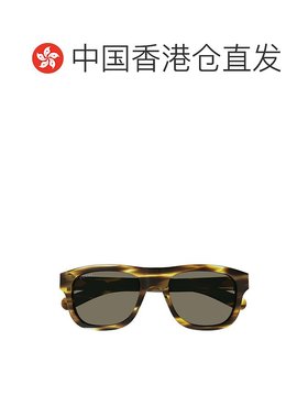 1h可退 香港直邮Gucci 古驰 男士 几何框太阳镜 GG1509S colorful