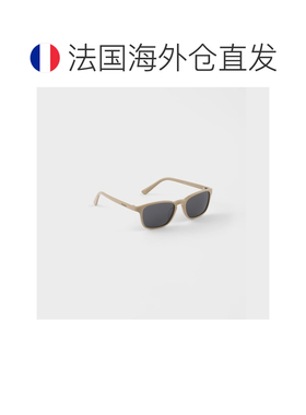 自营欧洲直邮PRADA普拉达 Runway男士深灰色镜片太阳镜