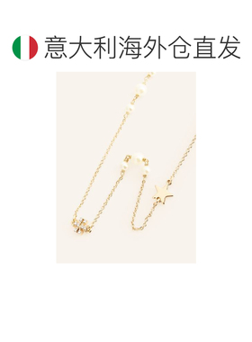 欧洲直邮tory burch/汤丽柏琦 女士 项链珍珠吊坠
