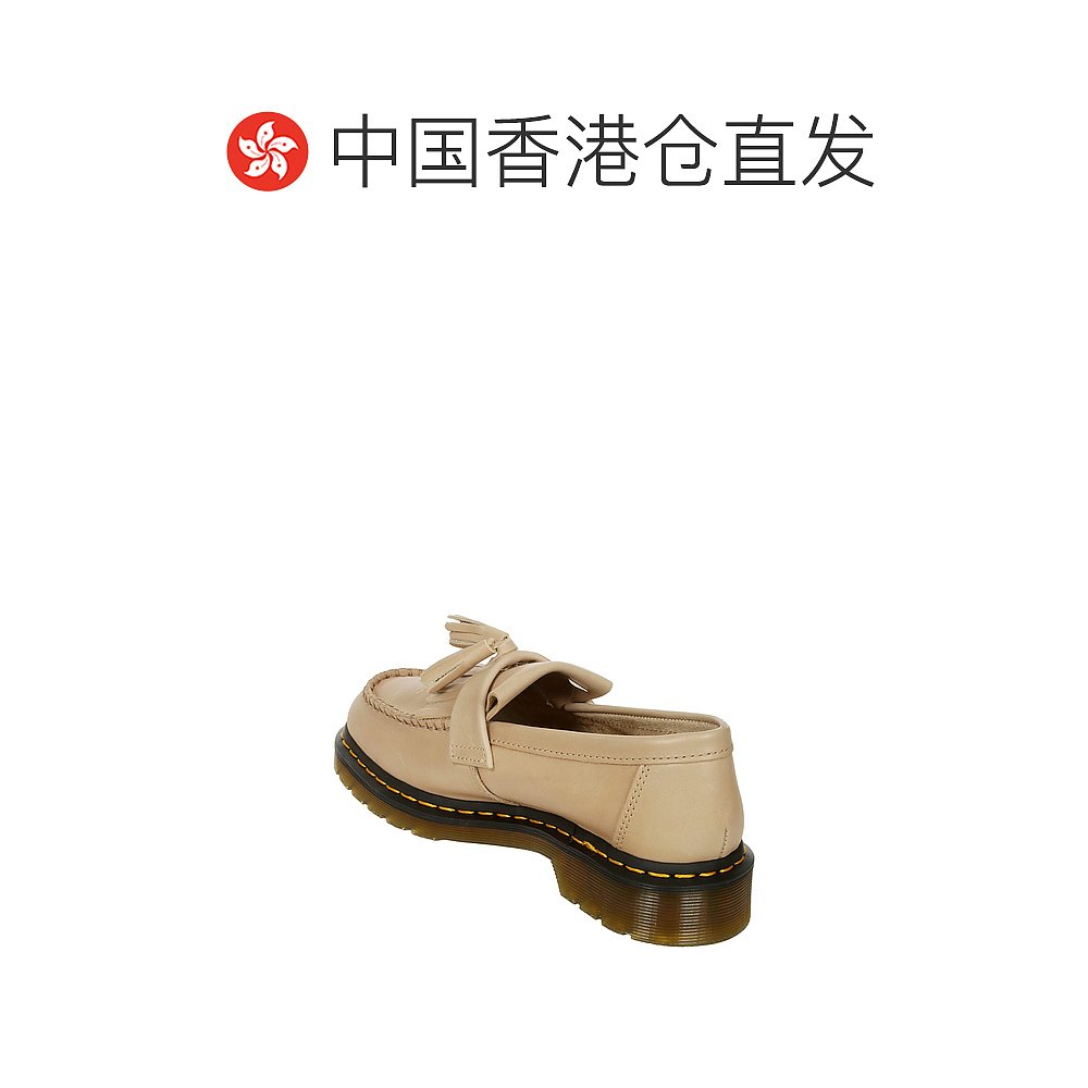 香港直邮Dr. Martens Adrian Ys徽标乐福鞋 30686250BEIGECARRAR-图1