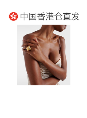 香港直邮KHAITE 女士 18kt 荷花镀金戒指 metal金属色 舒适时尚