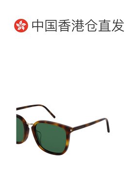香港直邮Saint Laurent 徽标细节太阳镜 SL131F