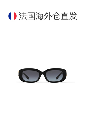 自营1h可退 欧洲直邮LV路易威登 女士黑色醋酸纤维椭圆形太阳镜