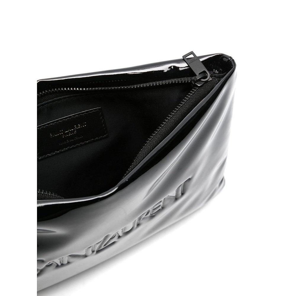 1h可退 香港直邮Saint Laurent 圣罗兰 男士 徽标手拿包 779526FA,淘宝优惠券,粉丝福利购,淘宝优惠卷