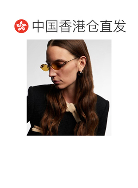 1h可退 香港直邮valentino 华伦天奴 女士 VLogo 宝石镶嵌椭圆形