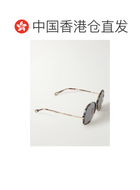 1h可退 香港直邮Chloe 蔻依 女士 圆框醋纤太阳眼镜 CH0383S